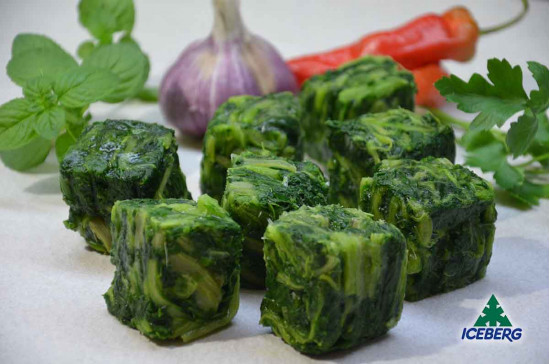 BIETA ERBETTA CUBETTATA GREEN ICE 4X2,5KG SG