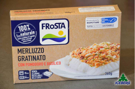 MERLUZZO GRATINATO POMOD./BASILICO 10X360GRSG