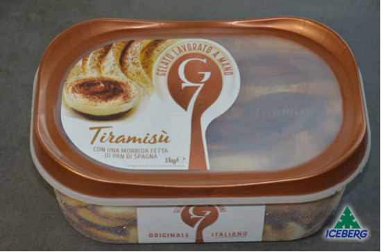 TIRAMISU' G7 VASCHETTA             4X1000GRSG