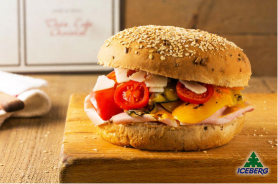 PANINI BIG HAMBURGER BROWN 110GR   3X7PZ   SG