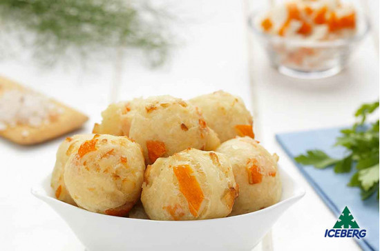 FRITTELLE AL GUSTO DI GRANCHIO     8X500GR SG