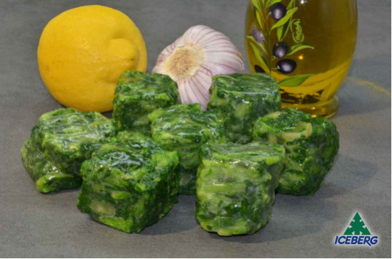 SPINACI CUBETTATI GREEN ICE        5X1KG   SG