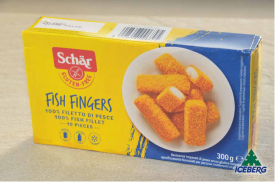 BASTONCINI DI PESCE S/GLUTINE S.   10X300GRSG