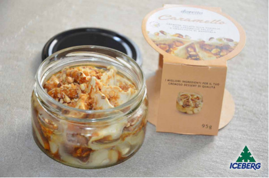 GELATO VASETTO VANIGLIA/CARAMELLO  8X95GR  CG