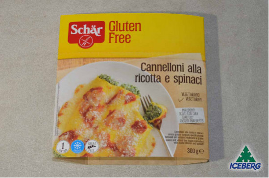 CANNELLONI RICOTTA SPINACI S/G S.  8X300GR SG