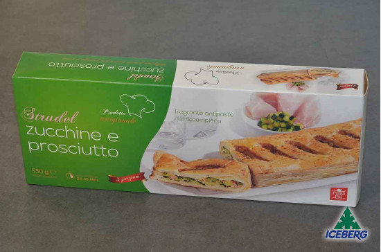 STRUDEL ZUCCHINE/PROSCIUTTO        10X550GRSG