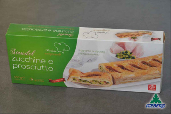 STRUDEL ZUCCHINE/PROSCIUTTO        10X550GRSG