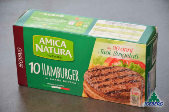 HAMBURGER BOVINO                   5X750GR SG