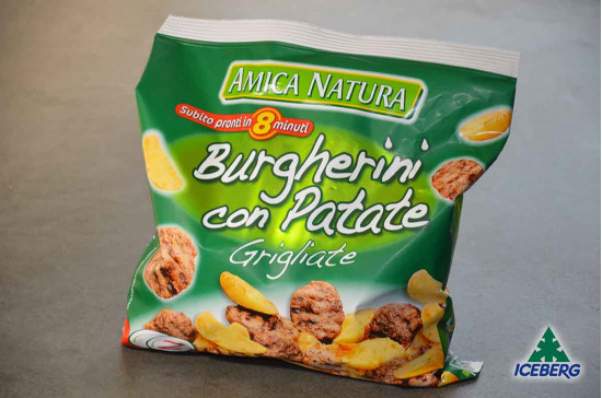 BURGHERINI CON PATATE              6X450GR SG