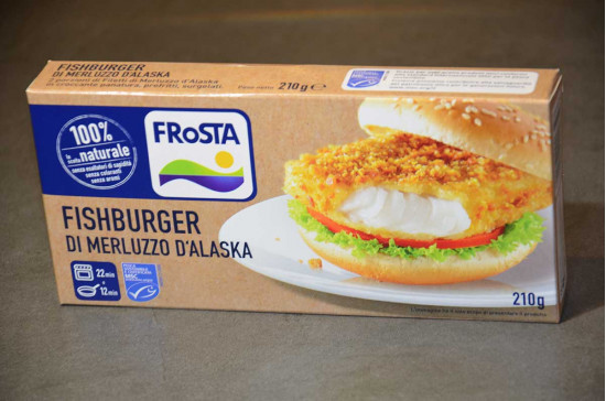 FISHBURGER DI MERLUZZO FROSTA      10X210GRSG