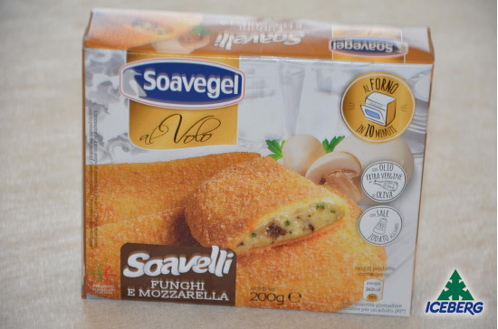 SOAVELLI FUNGHI E MOZZARELLA (4PZ) 10X200GRSG