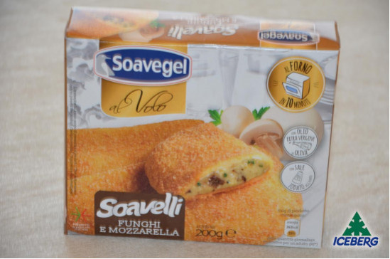 SOAVELLI FUNGHI E MOZZARELLA (4PZ) 10X200GRSG