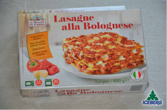 LASAGNE ALLA BOLOGNESE             6X600GR SG