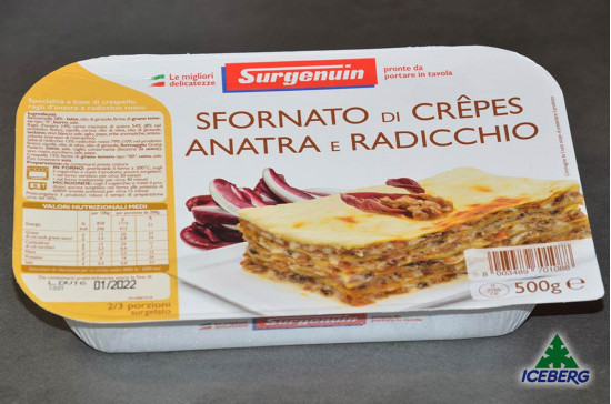 SFORNATO ANATRA E RADICCHIO        8X500GR SG