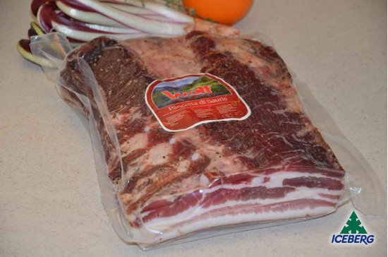 PANCETTA SAURIS AFFUMICATA 1/2 S.V.1X1PZ   FR