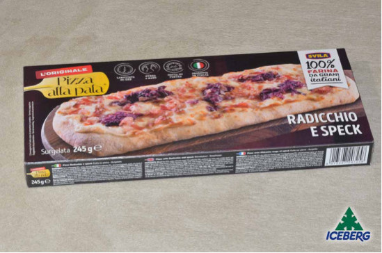 PIZZA PALA RADICCHIO/SPECK S.      12X245GRSG