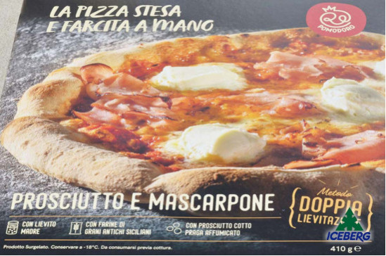 PIZZA DL PROSC/MASCARPONE "MARG."  8X410GR SG