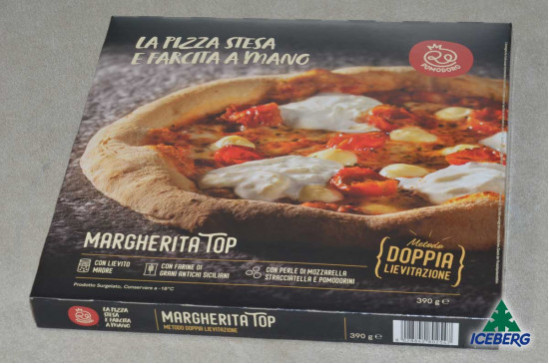 PIZZA DL MARGHERITA TOP "MARG."    8X390GR SG