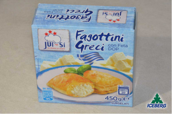 FAGOTTINI GRECI CON FETA JUI-SI'   6X450GR SG
