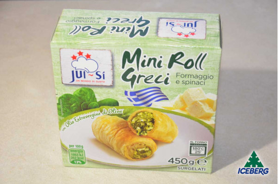 MINI ROLL GRECI CON SPINACI JUI-SI'6X450GR SG