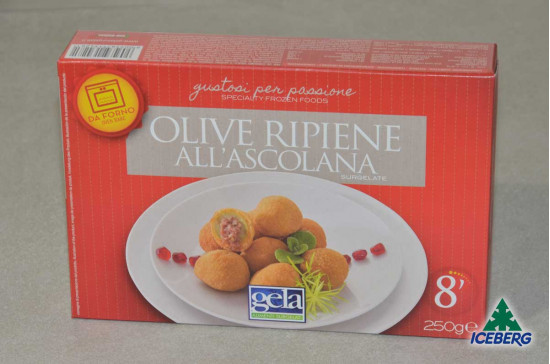 OLIVE ALL'ASCOLANA DA FORNO       16X250GR CG
