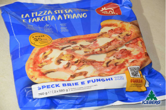 PIZZA SPECK BRIE E FUNGHI "MARGH." 6X760GR SG