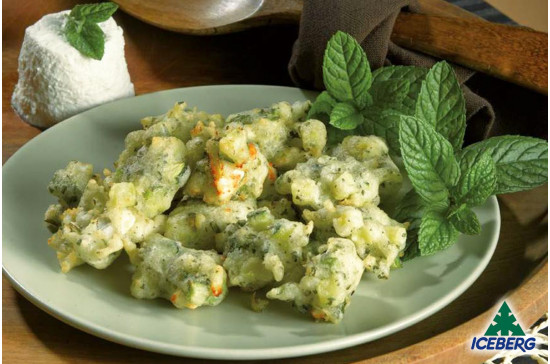 FRITTELLE ZUCCHINE/RICOTTA/MENTA   4X1KG   CG