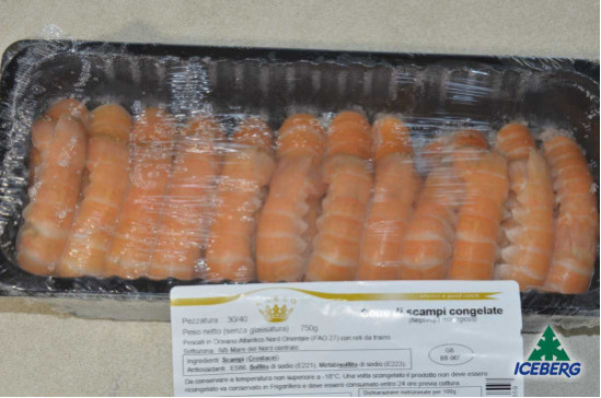 CODE SCAMPI C/G LAESO SCOZIA 30/45 6X750GR CG