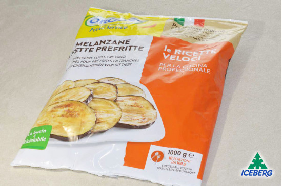 MELANZANE A FETTE PREFRITTE OROGEL 4X1KG   SG