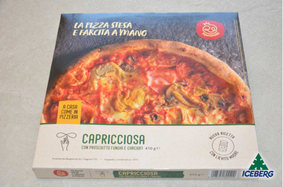 PIZZA CAPRICCIOSA "MARGHERITA"     8X410GR SG