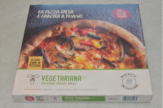 PIZZA VEGETARIANA "MARGHERITA"     8X400GR SG