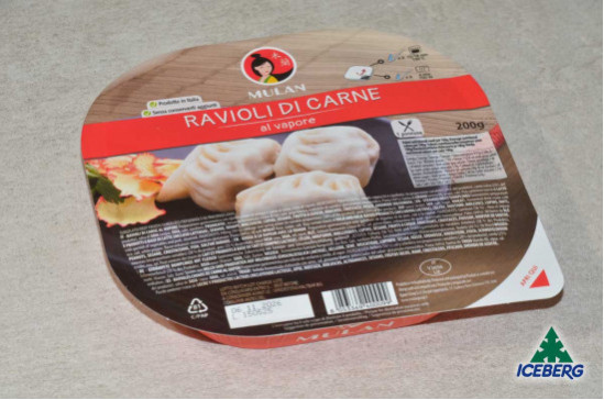 RAVIOLI DI CARNE AL VAPORE         6X200GR SG