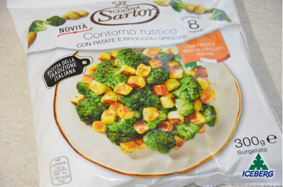 CONTORNO RUSTICO PATATE/BROCCOLI  12X300GR SG