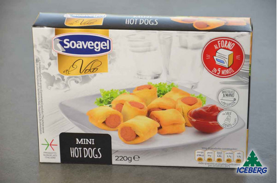 MINI HOTDOGS                       12X220GRSG
