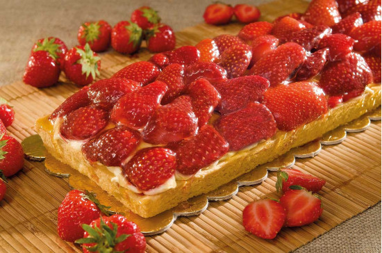 CROSTATA FRAGOLE TRANCIO           1X1PZ   CG
