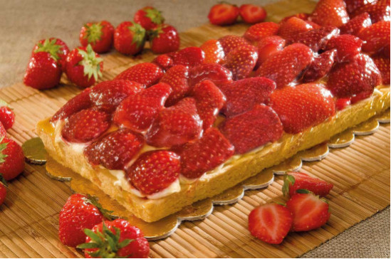CROSTATA FRAGOLE TRANCIO           1X1PZ   CG