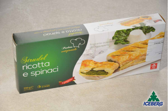 STRUDEL SPINACI E RICOTTA          10X550GRSG
