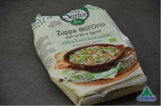 ZUPPA DELL'ORTO C/ORZO E FARRO BIO 6X600GR SG