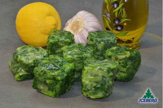 SPINACI CUBETTATI GREEN ICE        4X2,5KG SG