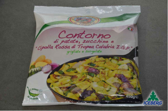CONTORNO PATATE/ZUCCH./TROPEA GIAS 12X450GRSG