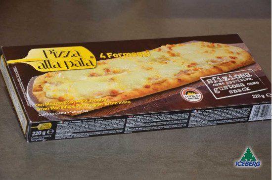 PIZZA PALA 4 FORMAGGI S.           12X220GRSG