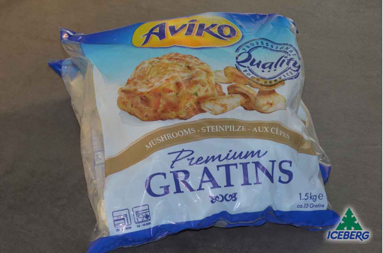 GRATIN FUNGHI AVIKO                6X1,5KG SG