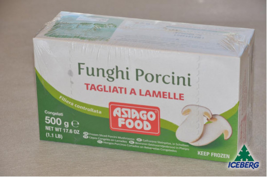 FUNGHI PORCINI LAMELLE ASIAGO      6X500GR SG