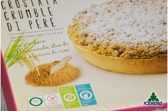 CRUMBLE DI PERE S/GLUTINE          6X430GR SG