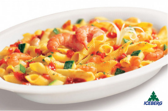 GARGANELLI GAMBERI/ZUCCHINE F.P.   1X4PZ   SG