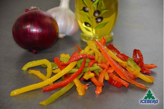 TRIS PEPERONI PREFRITTI BONDUELLE  6X1KG   SG