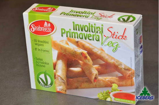 INVOLTINI PRIMAVERA VEG STICK      12X225GRSG