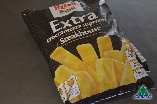 PATATE STEAKHOUSE EXTRA PIZZOLI    4X2,5KG SG