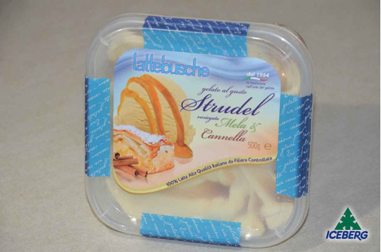 STRUDEL MELA/CANNELLA LATTEBUSCHE  6X500GR SG
