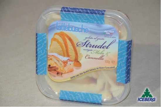 STRUDEL MELA/CANNELLA LATTEBUSCHE  6X500GR SG